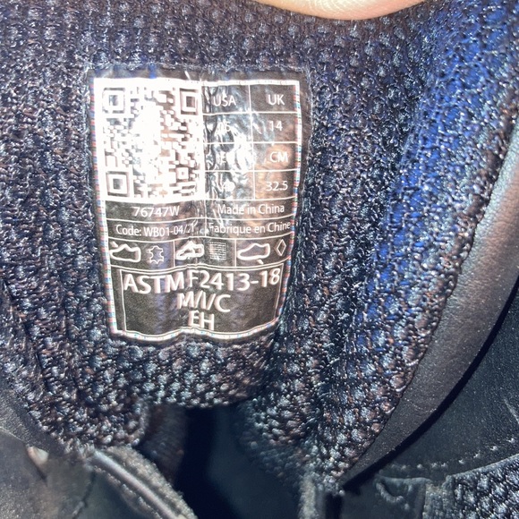 ACE 76747 Burren Black Water-Resistant Composite Toe Non-Slip Work Boot sz 15 - Picture 6 of 9